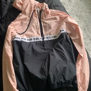 Pink zip up